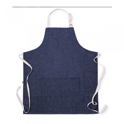 DENIM APRON- KNEE LENGHT